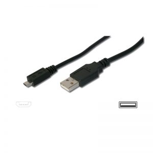 1M USB A MALE TO USB MICRO B MALE CABLE