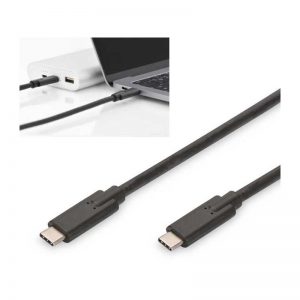 1M USB TYPE C/M TO USB TYPE C/M CABLE - 3.1 GEN.1 5GB + PD