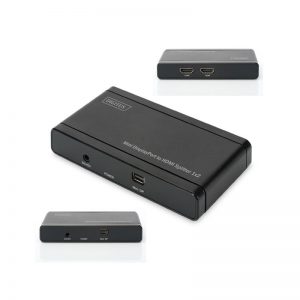 2 WAY MINI DISPLAYPORT TO HDMI SPLITTER