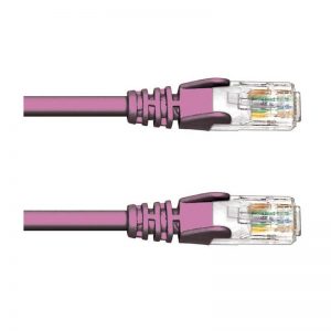 0.3M CAT.6 UTP PATCH CABLE - VIOLET