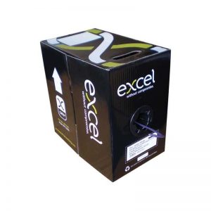EXCEL CAT.6 UTP SOLID INSTALLATION CABLE (305M BOX) - LSZH
