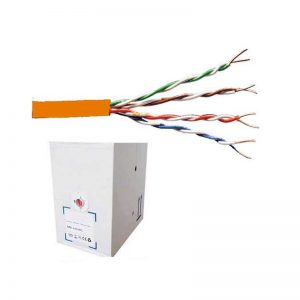 CAT.5e UTP STRANDED PATCH CABLE (305M BOX) - ORANGE