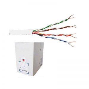 CAT.5e UTP STRANDED PATCH CABLE (305M BOX) - WHITE