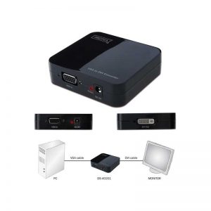 ACTIVE VGA SOCKET TO DVI-D SOCKET CONVERTER