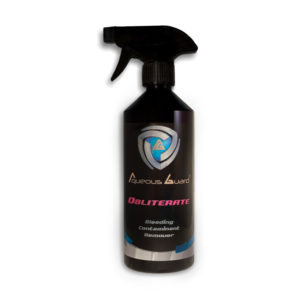 AQUEOUS GUARD Obliterate Bleeding Contaminant Remover Spray for Cars Wheels