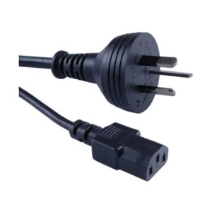 2M AUSTRALIAN MAINS CABLE - AUSTRALIAN PLUG - C13 IEC SOCKET