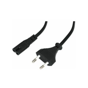 2M EUROPEAN MAINS PLUG TO C7 FIGURE 8 SOCKET CABLE