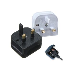 EURO PLUG MAINS LEAD - UK PLUG CONVERTER