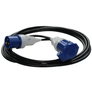 5M 16A COMMANDO EXTENSION CABLE - PLUG TO SOCKET