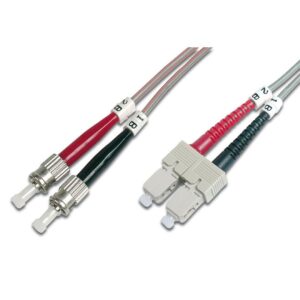 3M OM1 62.5/125 ST-SC DLX 2.8mm FIBRE OPTIC CABLE - GREY