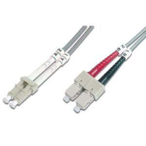 3M  OM1 62.5/125 LC-SC DLX 2.8mm FIBRE OPTIC CABLE - GREY