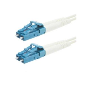 1M OM4 50/125 LC-LC DLX 2.8mm FIBRE OPTIC CABLE - WHITE