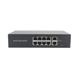 8 PORT PoE + 2 UPLINK GIGABIT PoE+.DESKTOP SWITCH - 120W