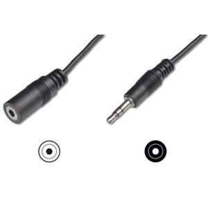 10M 3.5mm STEREO JACK PLUG-SOCKET