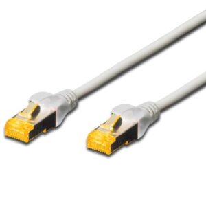 1M CAT.6a 10Gb S-FTP LSZH PATCH CABLE - GREY