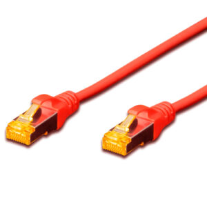 15M CAT.6a 10Gb S-FTP LSZH PATCH CABLE - RED