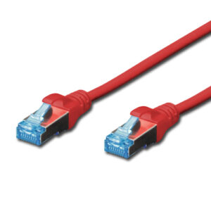 0.25M CAT 5e STP PATCH CABLE - RED