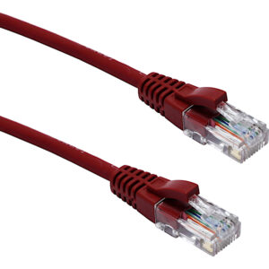 EXCEL 1M CAT.5e UTP PATCH CABLE - RED