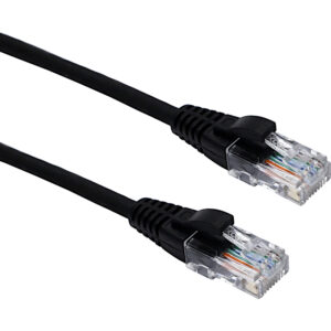 EXCEL 4M CAT.5e UTP PATCH CABLE - BLACK