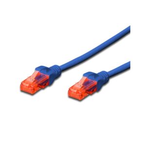 0.25M CAT.6 UTP LSZH PATCH CABLE - BLUE