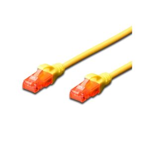 0.25M CAT.6 UTP LSZH PATCH CABLE - YELLOW