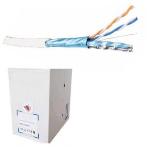 CAT.6a S-FTP STRANDED PATCH CABLE LSZH (305M BOX) - WHITE