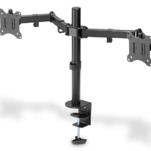 DIGITUS UNIVERSAL DUAL MONITOR CLAMP MOUNT 15-32 INCH
