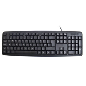 SLIM 105 KEY USB KEYBOARD - BLACK