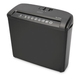 DIGITUS S5 PAPER SHREDDER - BLACK